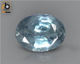 NATURAL  H&T  BLUE Sapphire / Neelam 3.15 cts. ( 67676 )